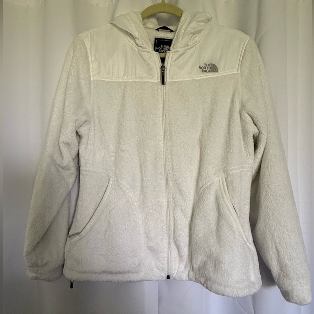 The North Face Ivory Hooded Fleece Jacket